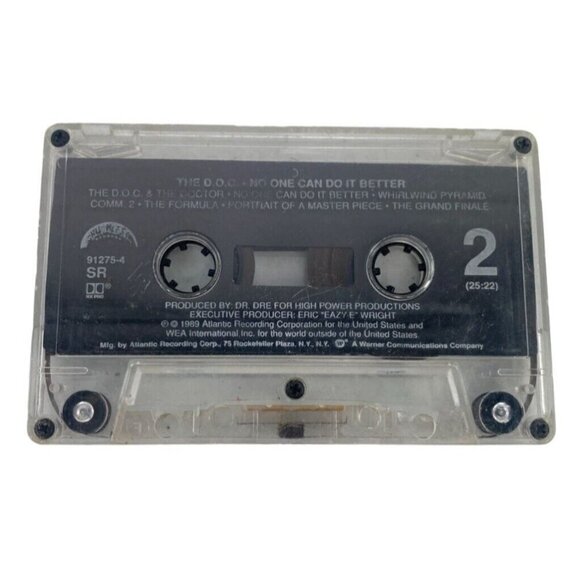 The D.O.C No One Can Do It Better Rap Cassette Ruthless Records Dr. Dre Eazy E - Picture 2 of 2
